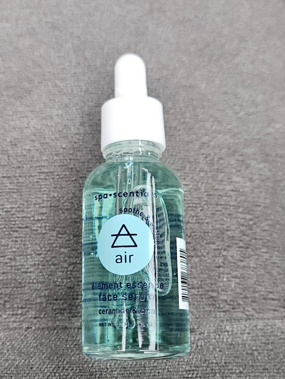 Spa Scentials Air Element Essence Face Serum - Ceramides & Cica 1fl Oz BNIB